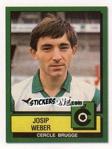 Sticker Josip Weber (Vedettes du Club)