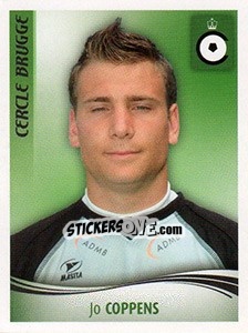Sticker Jo Coppens - Football Belgium 2009-2010 n. 38 - Panini