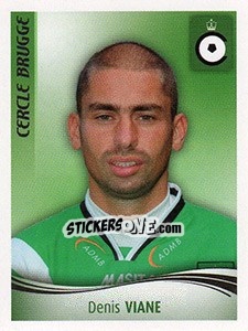 Sticker Denis Viane - Football Belgium 2009-2010 n. 40 - Panini