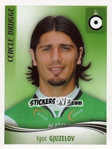 Sticker Igor Gjuzelov - Football Belgium 2009-2010 n. 41 - Panini