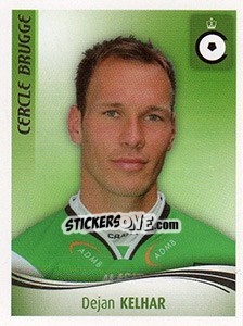 Cromo Dejan Kelhar - Football Belgium 2009-2010 - Panini