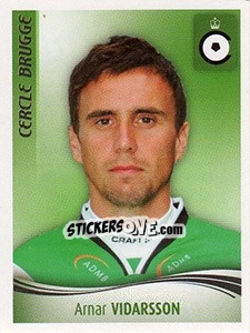 Sticker Arnar Vidarsson - Football Belgium 2009-2010 n. 48 - Panini