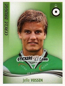 Sticker Jelle Vossen - Football Belgium 2009-2010 n. 50 - Panini