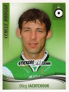 Sticker Oleg Iachtchouk - Football Belgium 2009-2010 n. 53 - Panini