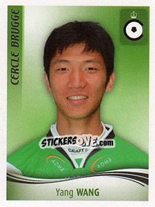 Sticker Yang Wang - Football Belgium 2009-2010 n. 56 - Panini