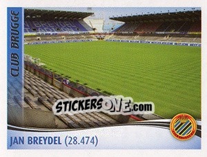 Figurina Jan Breydel (Stade) - Football Belgium 2009-2010 - Panini