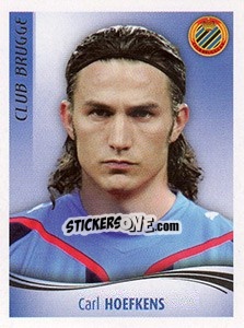 Sticker Carl Hoefkens - Football Belgium 2009-2010 - Panini