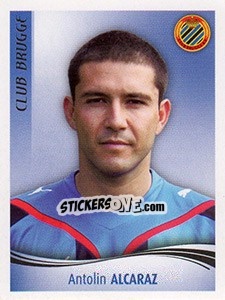 Sticker Antolin Alcaraz - Football Belgium 2009-2010 n. 69 - Panini
