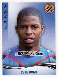 Sticker Ryan Donk - Football Belgium 2009-2010 n. 70 - Panini