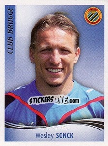 Sticker Wesley Sonck - Football Belgium 2009-2010 n. 83 - Panini