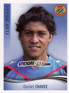 Sticker Daniel Chavez - Football Belgium 2009-2010 n. 84 - Panini