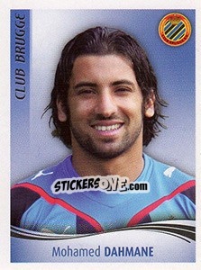 Figurina Mohamed Dahmane - Football Belgium 2009-2010 n. 85 - Panini