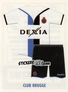 Sticker Uniform Out - Football Belgium 2009-2010 n. 87 - Panini