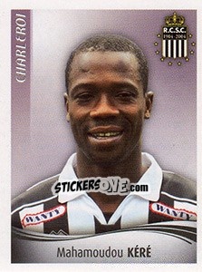Cromo Mahamoudou Kéré - Football Belgium 2009-2010 n. 98 - Panini