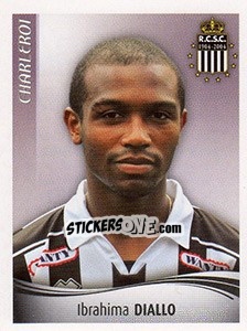 Cromo Ibrahima Diallo - Football Belgium 2009-2010 - Panini