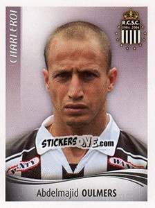 Sticker Abdelmajid Oulmers - Football Belgium 2009-2010 - Panini