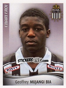 Sticker Geoffrey Mujangi Bia - Football Belgium 2009-2010 - Panini