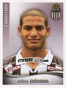 Sticker Adlène Guédioura - Football Belgium 2009-2010 n. 107 - Panini
