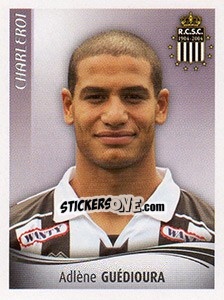 Sticker Adlène Guédioura - Football Belgium 2009-2010 - Panini