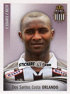 Sticker Dos Santos Costa Orlando - Football Belgium 2009-2010 n. 110 - Panini