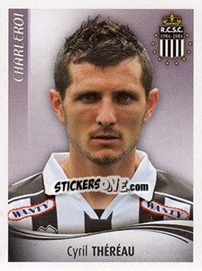 Sticker Cyril Théréau - Football Belgium 2009-2010 n. 111 - Panini