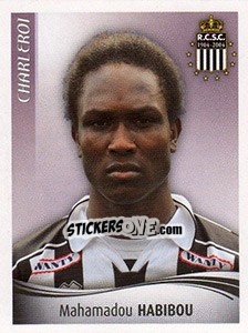 Sticker Mahamadou Habibou - Football Belgium 2009-2010 - Panini