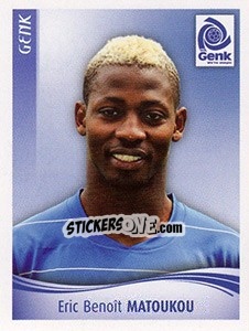 Sticker Eric Benoit Matoukou - Football Belgium 2009-2010 n. 127 - Panini