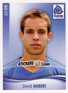 Sticker David Hubert - Football Belgium 2009-2010 n. 130 - Panini
