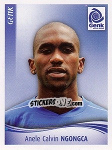 Cromo Anele Calvin Ngongca - Football Belgium 2009-2010 n. 131 - Panini