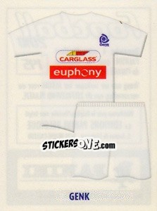 Sticker Uniform Out - Football Belgium 2009-2010 - Panini