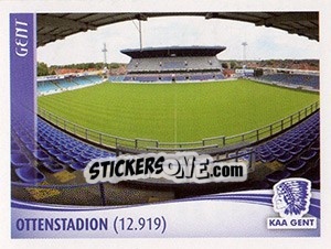 Sticker Ottenstadion (Stade) - Football Belgium 2009-2010 n. 149 - Panini