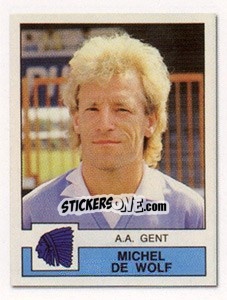 Cromo Michel De Wolf (Vedettes du Club) - Football Belgium 2009-2010 n. 150 - Panini