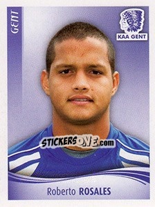 Sticker Roberto Rosales - Football Belgium 2009-2010 n. 154 - Panini