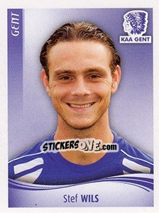 Sticker Stef Wils - Football Belgium 2009-2010 - Panini