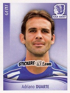 Sticker Adriano Duarte - Football Belgium 2009-2010 n. 158 - Panini