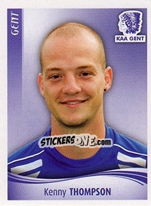 Figurina Kenny Thompson - Football Belgium 2009-2010 n. 159 - Panini