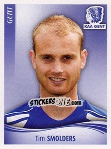 Sticker Tim Smolders - Football Belgium 2009-2010 - Panini