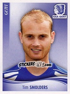 Sticker Tim Smolders - Football Belgium 2009-2010 n. 162 - Panini