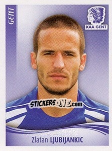 Sticker Zlatan Ljubijankic - Football Belgium 2009-2010 n. 167 - Panini