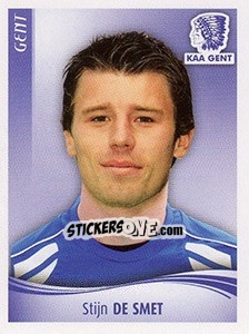 Cromo Stijn De Smet - Football Belgium 2009-2010 n. 170 - Panini