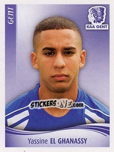 Cromo Yassine El Ghanassy - Football Belgium 2009-2010 n. 172 - Panini