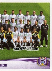 Figurina Equipe - Football Belgium 2009-2010 - Panini