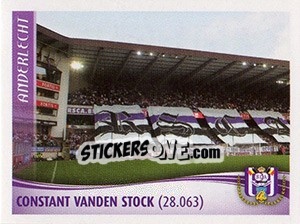 Sticker Constant Vanden Stock (Stade) - Football Belgium 2009-2010 - Panini