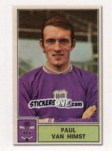 Sticker Paul Van Himst (Vedettes du Club) - Football Belgium 2009-2010 - Panini
