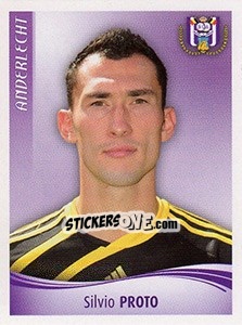 Sticker Silvio Proto - Football Belgium 2009-2010 - Panini