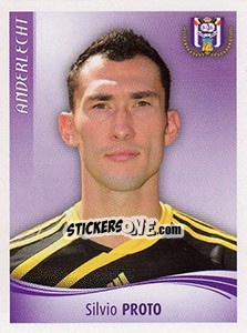 Sticker Silvio Proto - Football Belgium 2009-2010 n. 8 - Panini