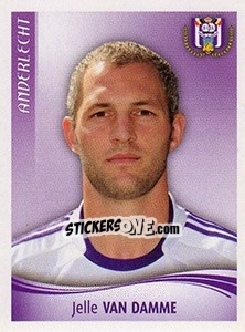Sticker Jelle Van Damme - Football Belgium 2009-2010 n. 13 - Panini
