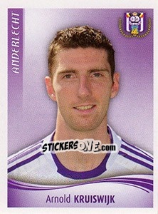 Sticker Arnold Kruiswijk - Football Belgium 2009-2010 n. 14 - Panini