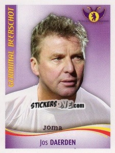 Sticker Jos Daerden - Football Belgium 2009-2010 - Panini
