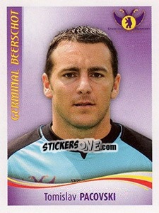 Sticker Tomislav Pacovski - Football Belgium 2009-2010 - Panini